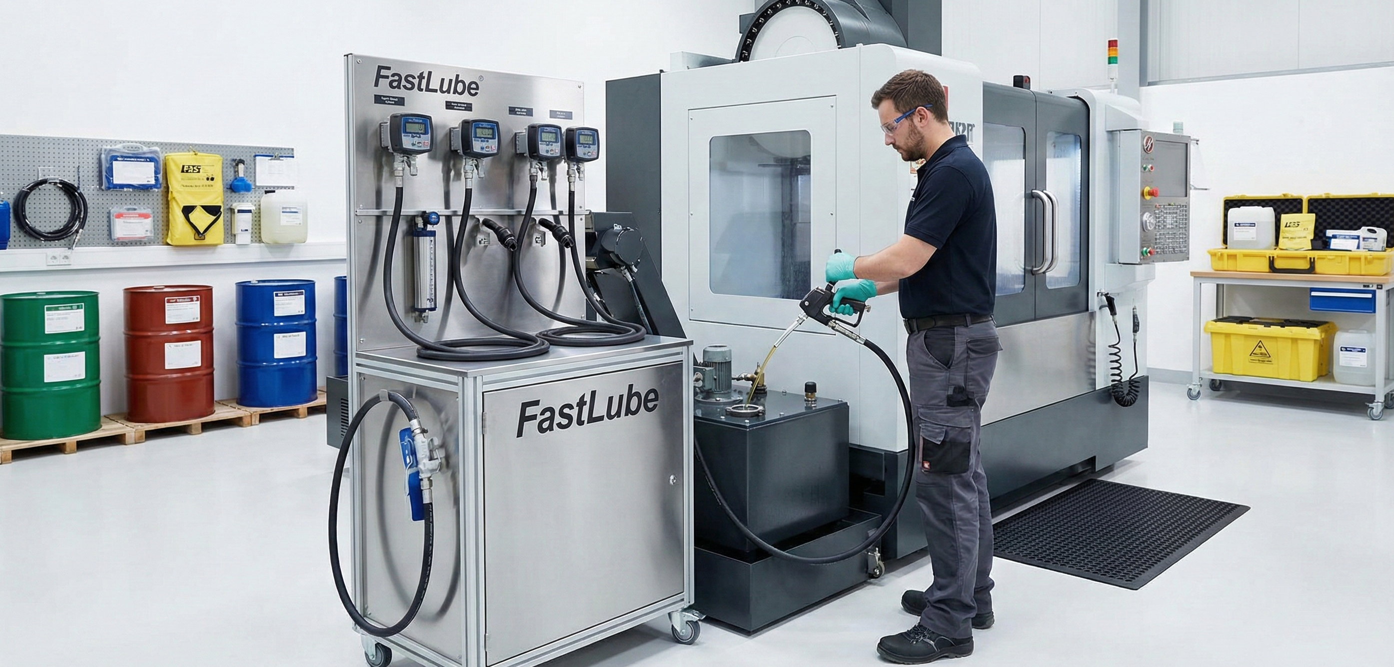 Suministro de Fluidos y Lubricantes Industriales